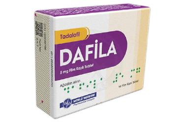 DAFILA 5 MG FILM KAPLI TABLET (14 TABLET)